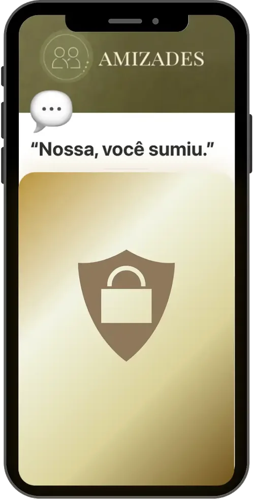 Nossa, você sumiu.
